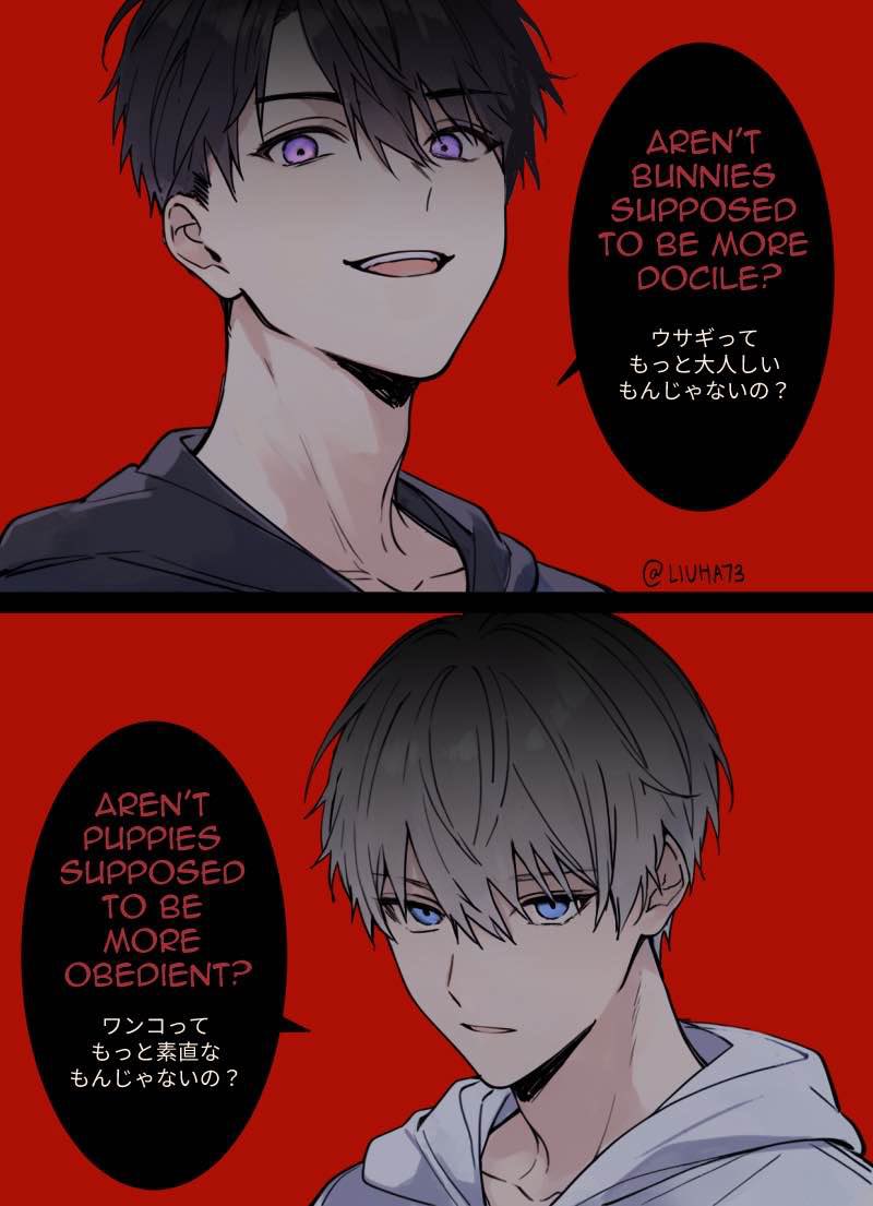 🍎🐰 (totally self-indulgent)
