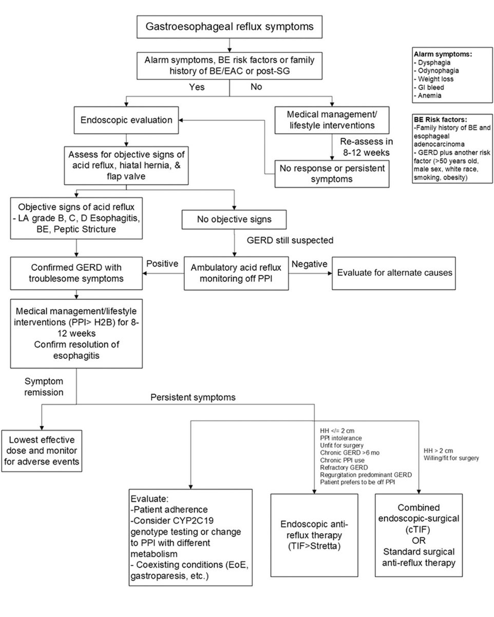 Saqib Walayat (@saqibwalayat) on Twitter photo Management of GERD beautifully summarized <a href="/ASGEendoscopy/">ASGE GI Endoscopy</a> guidelines on diagnosis and management of GERD #GITwitter
giejournal.org/article/S0016-… Management of GERD beautifully summarized <a href="/ASGEendoscopy/">ASGE GI Endoscopy</a> guidelines on diagnosis and management of GERD #GITwitter
giejournal.org/article/S0016-…