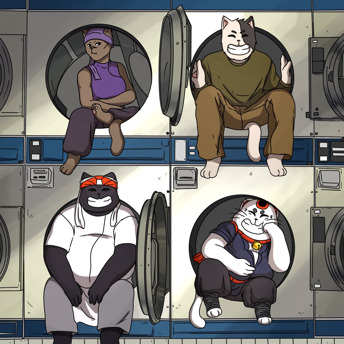 just enjoying the ride with great friends—every cycle has its moment... 🪀