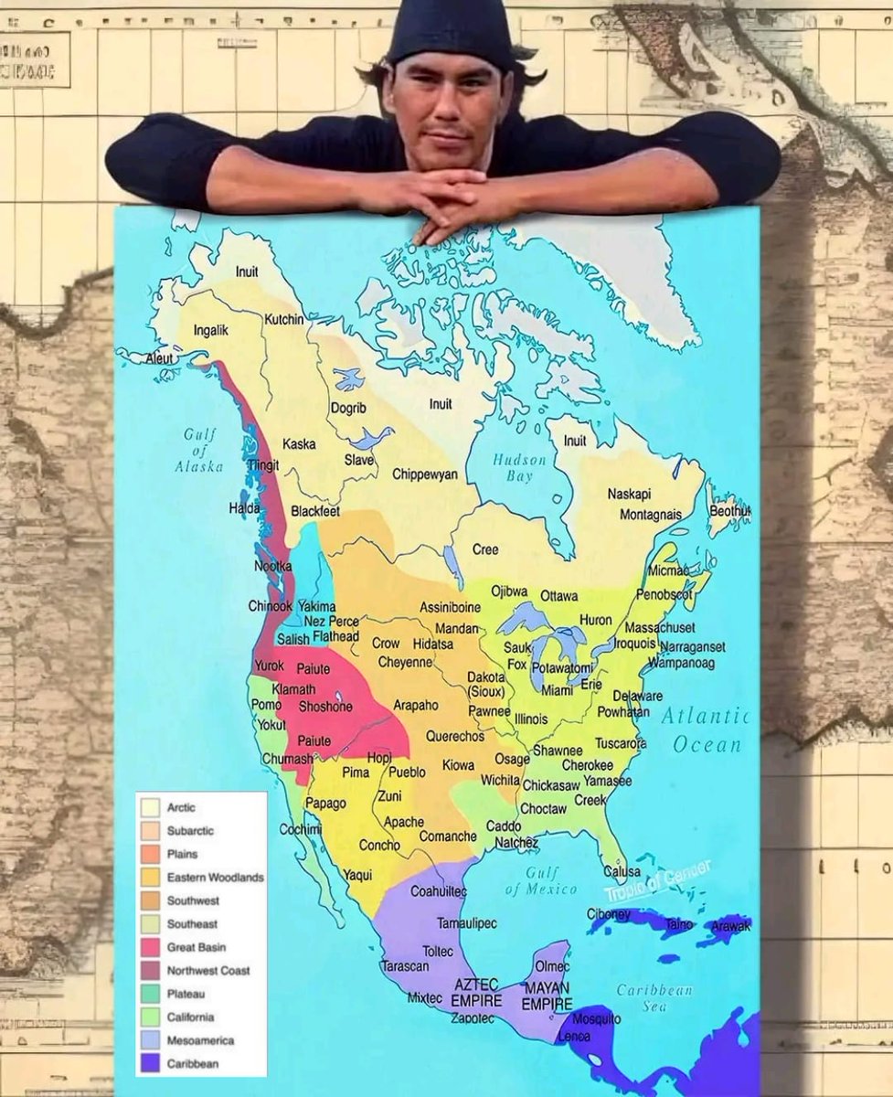 IF YOU THINK AMERICAN HISTORY SHOULD BE TAUGHT STARTING WITH NATIVE HISTORY COMMENT YES &amp; SHARE.ANYONE NEED THIS MAP POSTER? JUST WRITE "I WANT ONE".