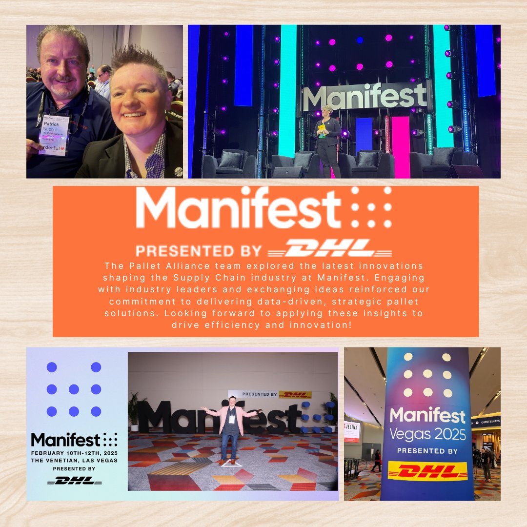 We had a fantastic time at Manifest 2025! Next stop: Las Vegas for ProcureCon US Indirect West - Let’s chat about how we can drive smarter solutions for your business! #PalletAlliance #Manifest2025 #ProcureCon #supplychain #innovation #procurement #solutions #innovation #event