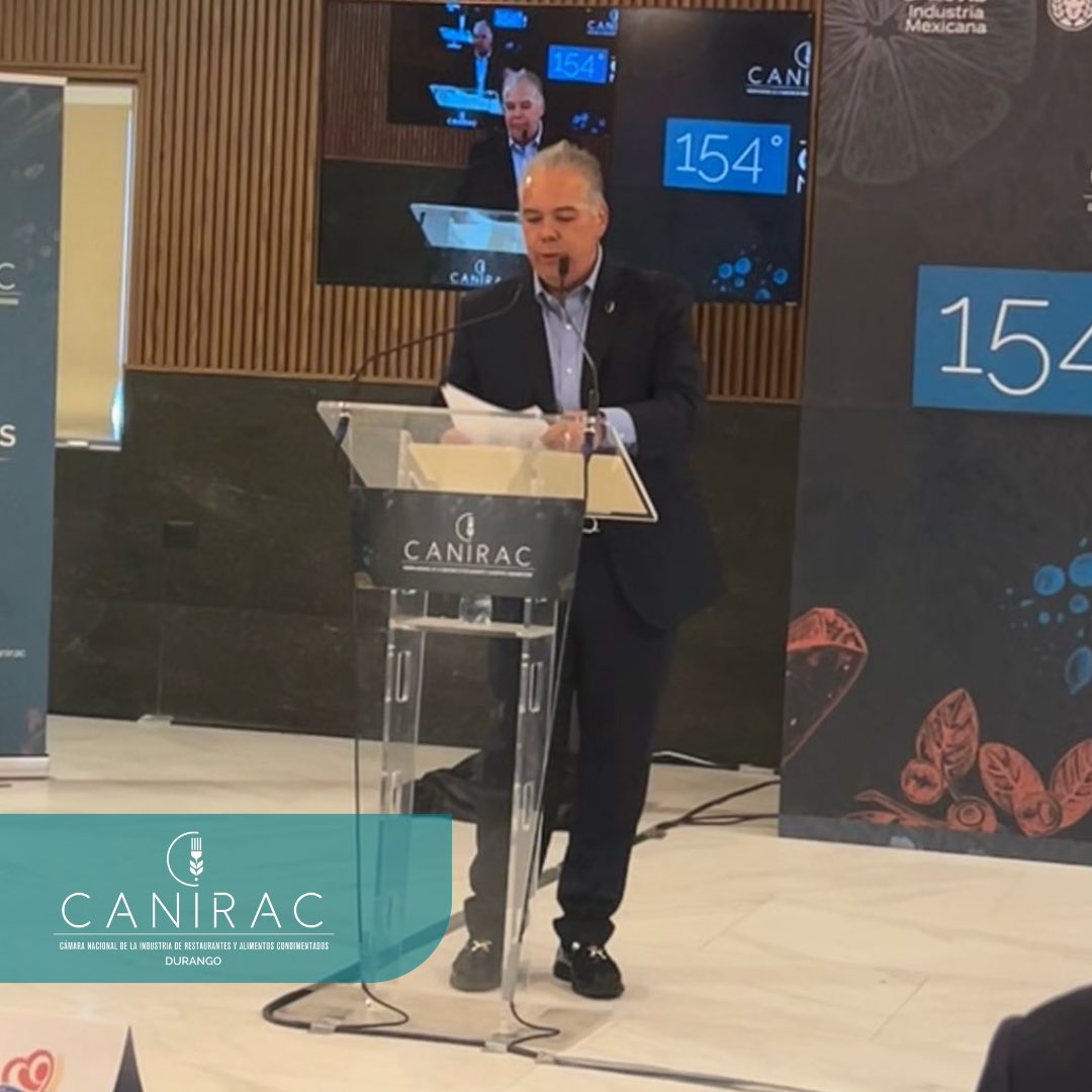 CaniracDgo's tweet image. La @canirac celebró su Asamblea General Ordinaria Anual, donde se ratificó a Ignacio Alarcón Rodríguez Pacheco como presidente nacional para el periodo 2025-2026. 
#CANIRAC #Dgo #Nacional #Presidente #Restaurantero