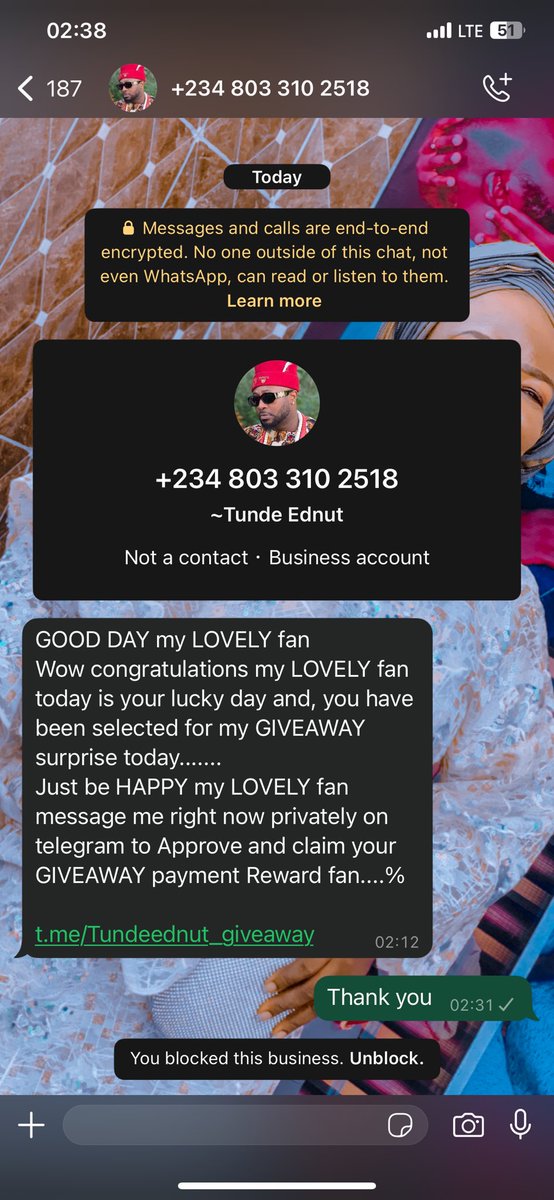 BIGK111's tweet photo. @Mazitundeeednut Scammers https://t.co/ih61qJnrHW