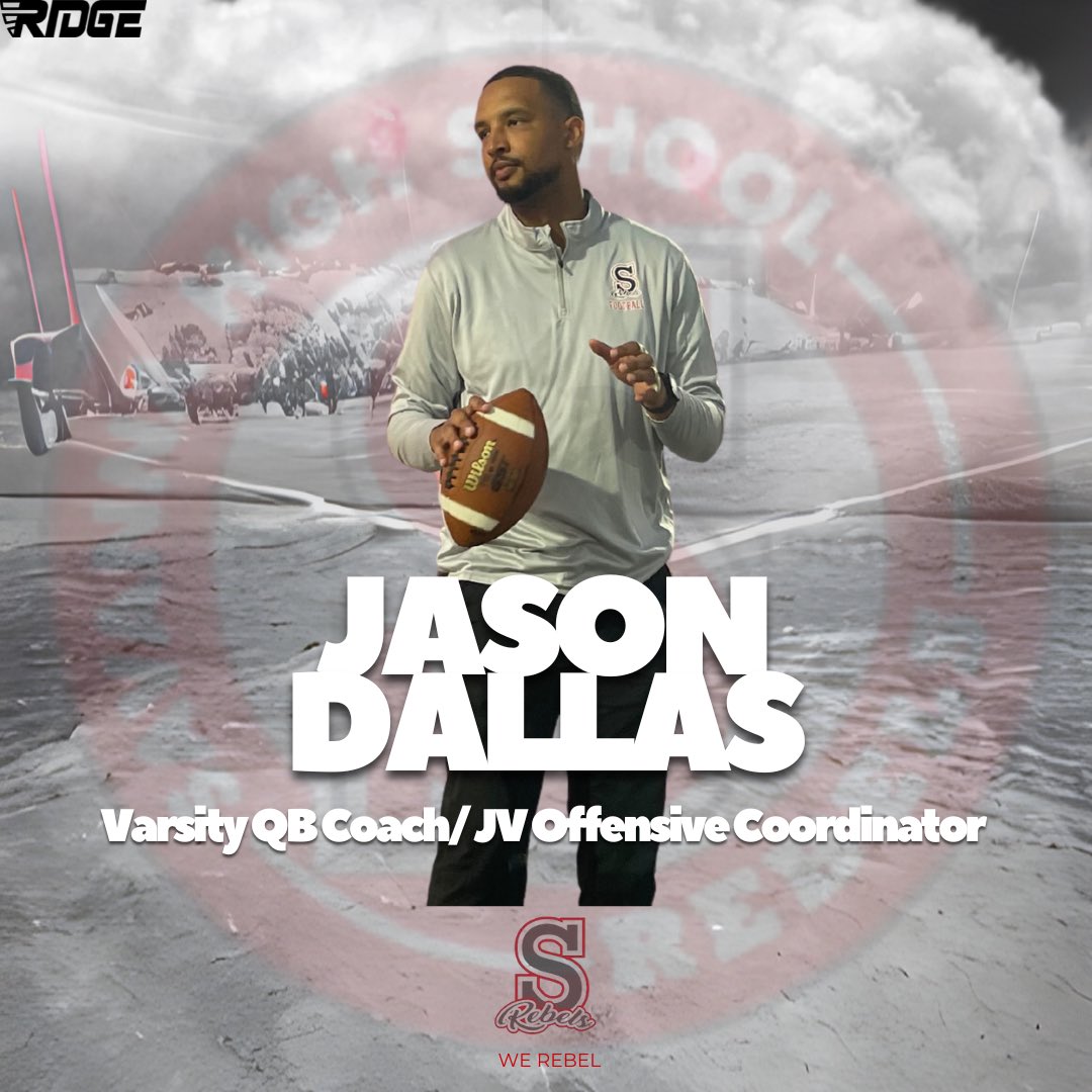 Savanna 🏈 is excited to announce the promotion of Coach Jason Dallas to Varsity Quarterbacks Coach/JV Offensive Coordinator.