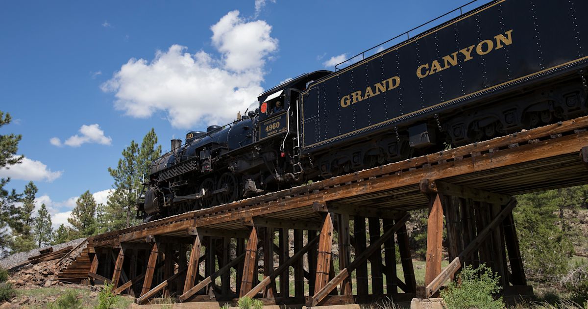 All aboard for a journey into the past with Steam Saturdays at the Grand Canyon Railway! 🚂 
Mark your calendar 📅: We depart March 1 and 12, 2025 from beautiful Williams, AZ.
Click here 👉 thetrain.com
#GrandCanyonRailway #SteamSaturdays #ExperienceArizona