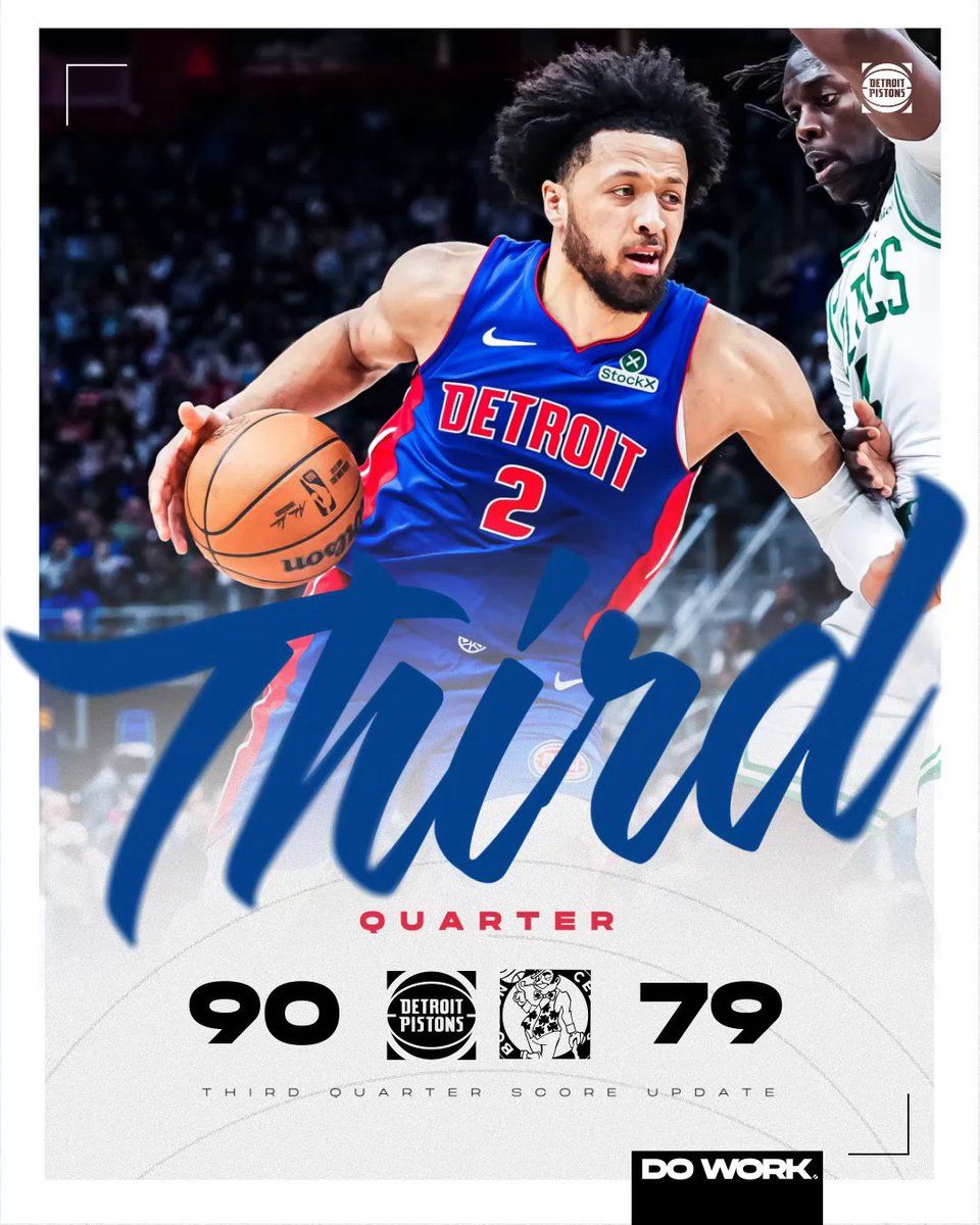 DetroitPistons's tweet image. Going into the fourth