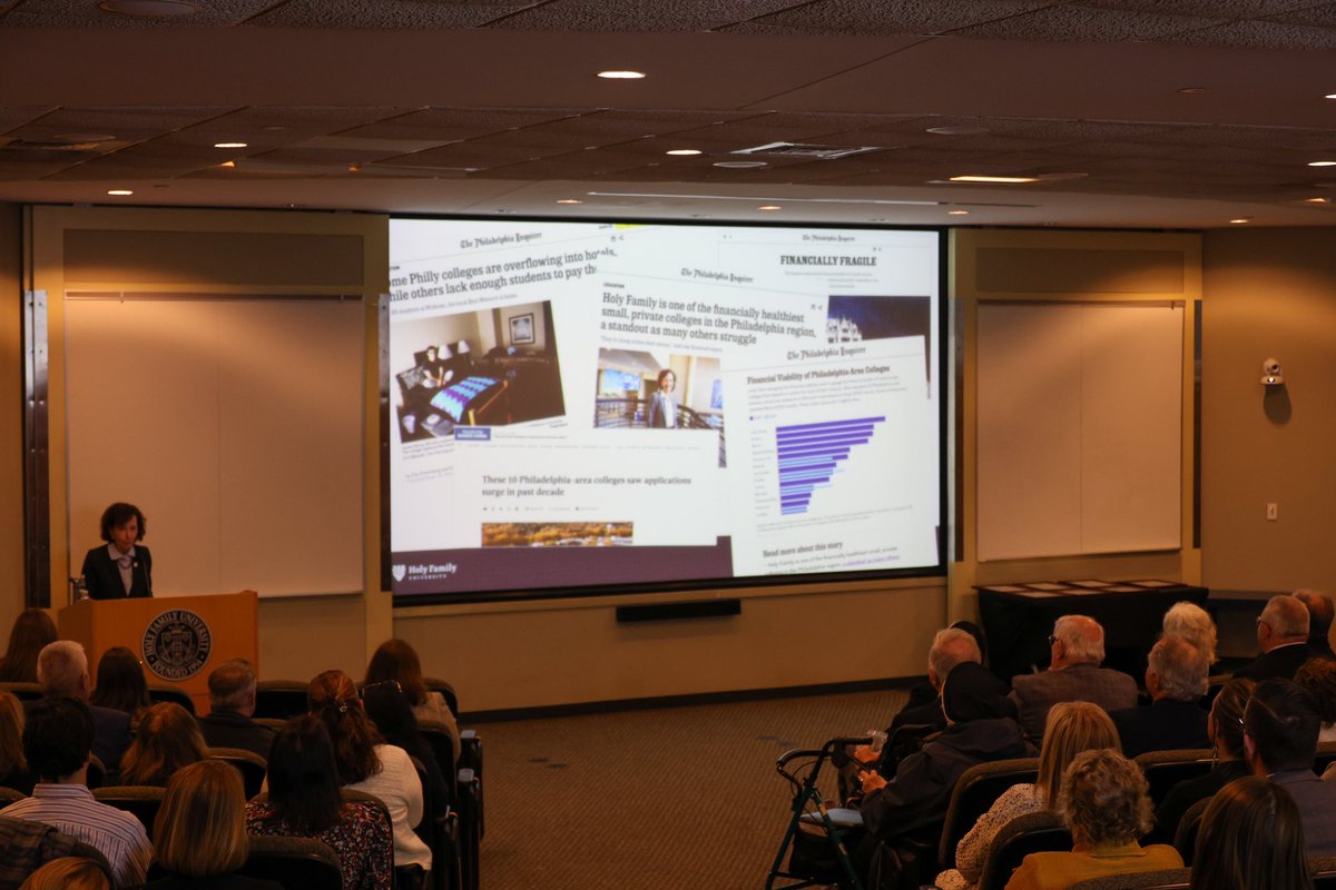 Holy Family University tweet media