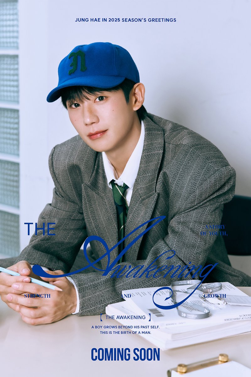 JUNG HAE IN 2025 SEASON’S GREETINGS - The Awakening

COMING SOON🧢

#정해인 #JungHaeIn #2025SEASONSGREETINGS #The_Awakening