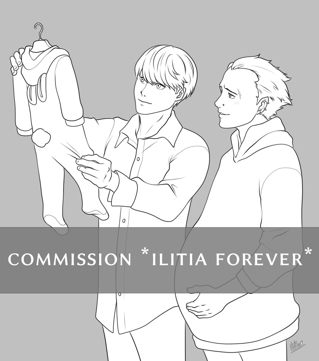 IlitiaForever's tweet photo. Commission Yu x Kanji #commission #mpreg #Persona4 https://t.co/jxhhJpxa6F