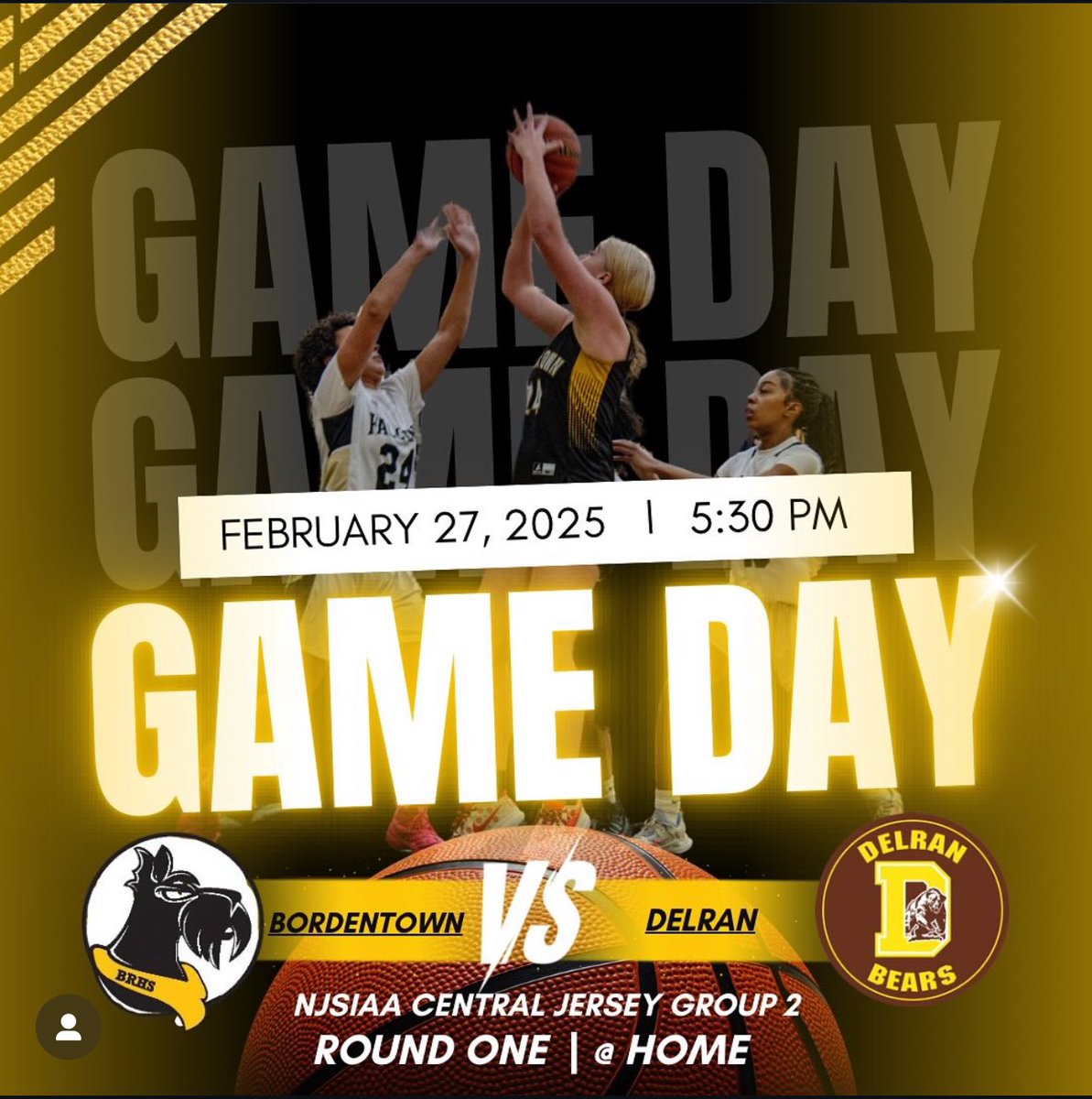 Round 1

Tomorrow

Vs Delran at 5:30

Be there!