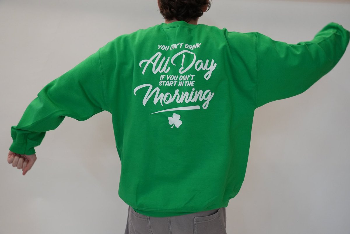 Last chance to make use of The Barstool Sports St. Patrick’s Day Collection! Order by 2/27 through the links in the bio!