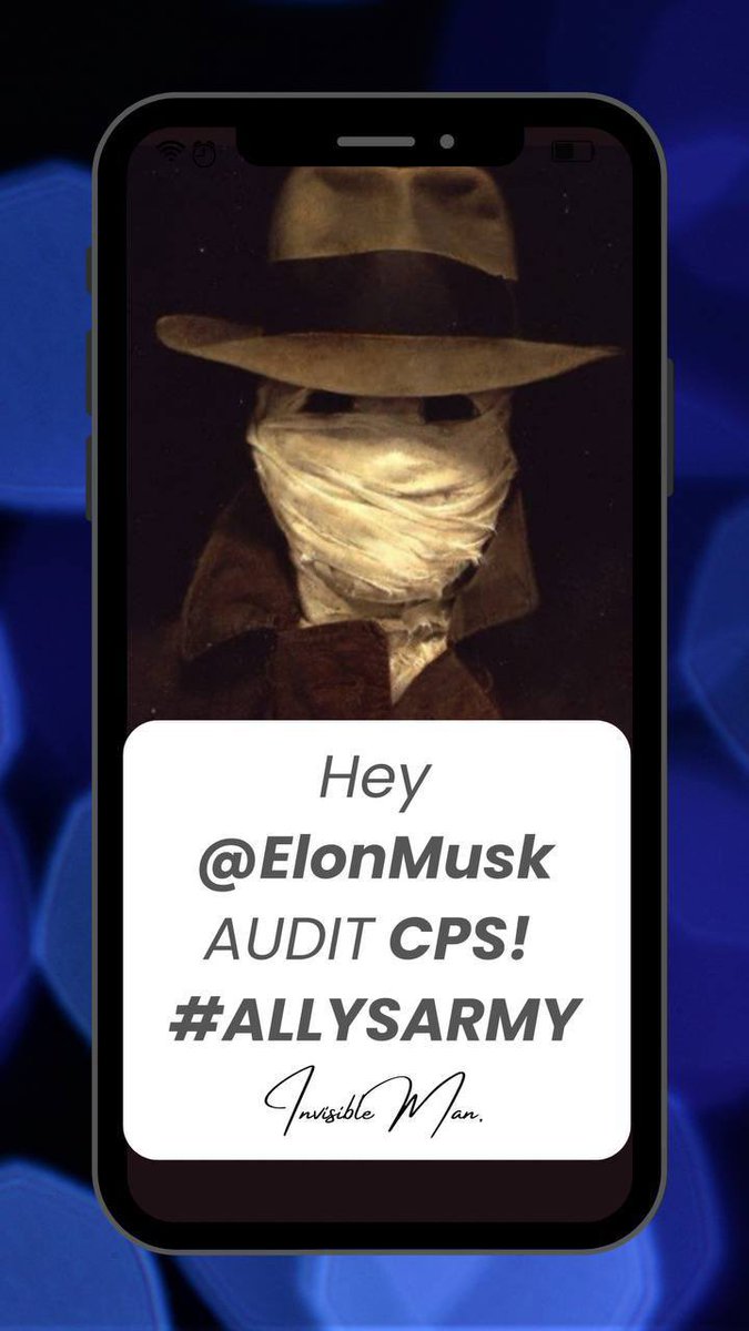 Hawkshaws90's tweet image. .@ELONMUSK 
RELEASE THE LIST 
AUDITCPS 
#ALLYSARMY