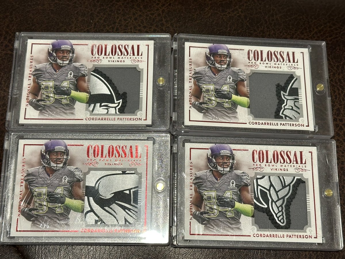 Trying to track down the last one of <a href="/ceeflashpee84/">cordarrelle patterson</a> been a long chase..maybe still in a box somewhere never cracked 🤷‍♂️