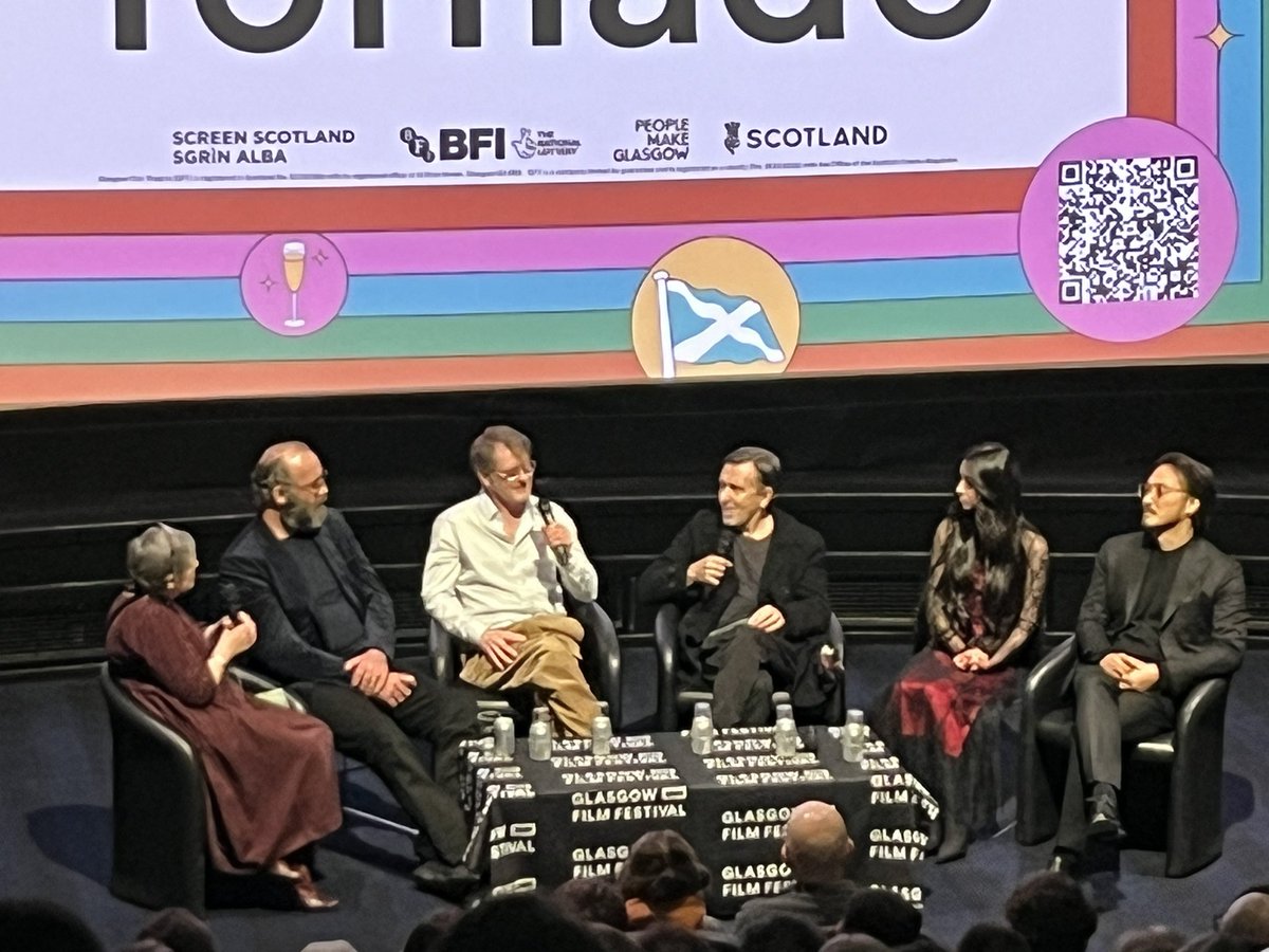 Glasgow! Great news- the <a href="/glasgowfilmfest/">Glasgow Film Festival</a> is upon you! With an awesome and star-studded line up of spectacular movies, get involved!  Tonight’s premiere gala of John Maclean’s wonderful Tornado was a real treat.  Movie making wonder awaits- get booking!