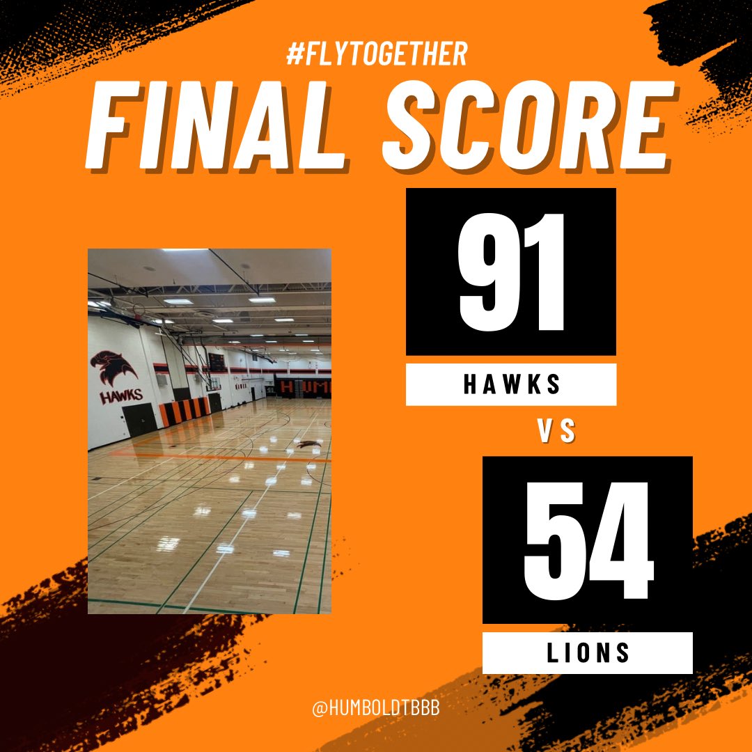 HAWKS WIN‼️

📈Leaders:
⭐️Pharroh Holliman: 30 pts, 12 rebs, 6 asts, 6 stls 
⭐️Jakar Rice: 17 pts, 9 rebs, 6 asts 
⭐️Luke Hobday: 4 pts, 12 rebs

#FIyTogether
