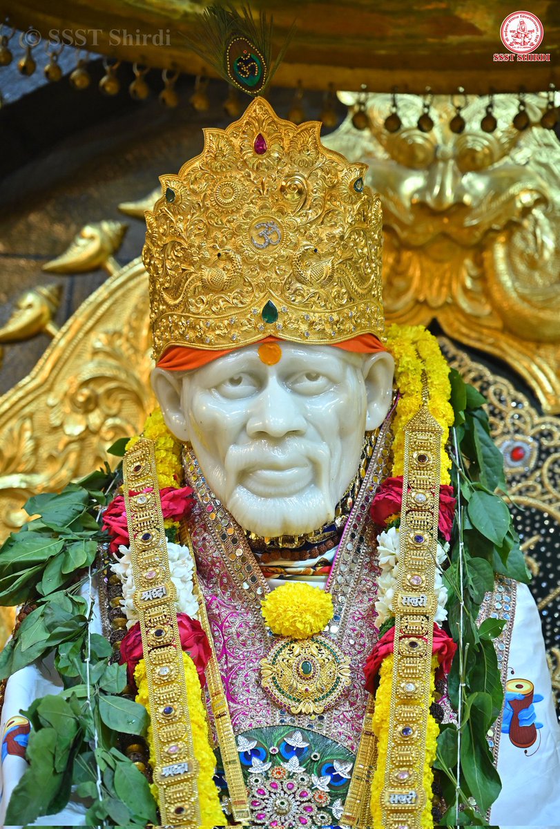 “Let it all go, see what stays .” #OmSairam 🙏🌸