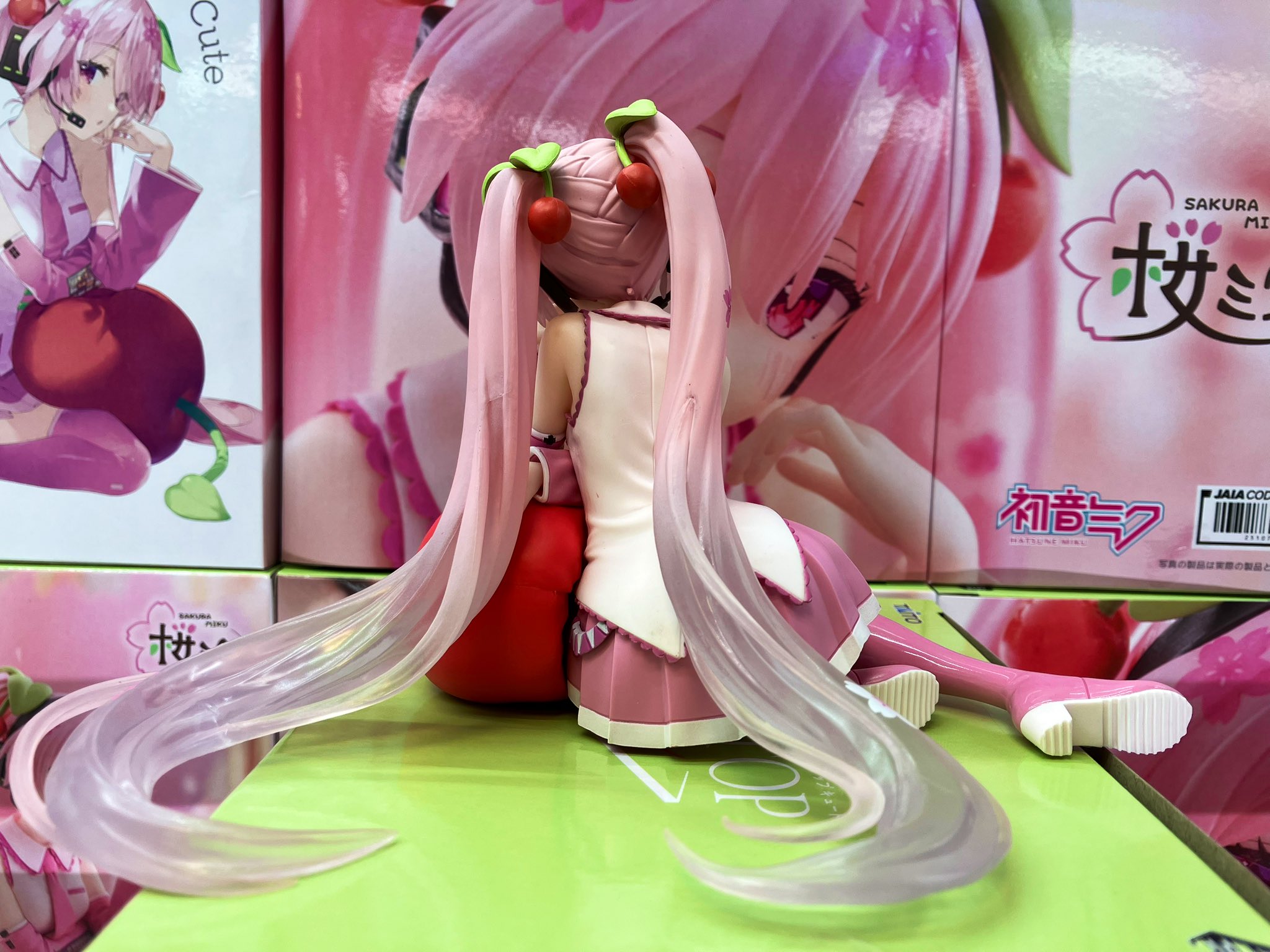 桜ミク　初音ミク　Desktop Cute フィギュア　さくらんぼ　１９個セット タイステ丸亀 on X: 
