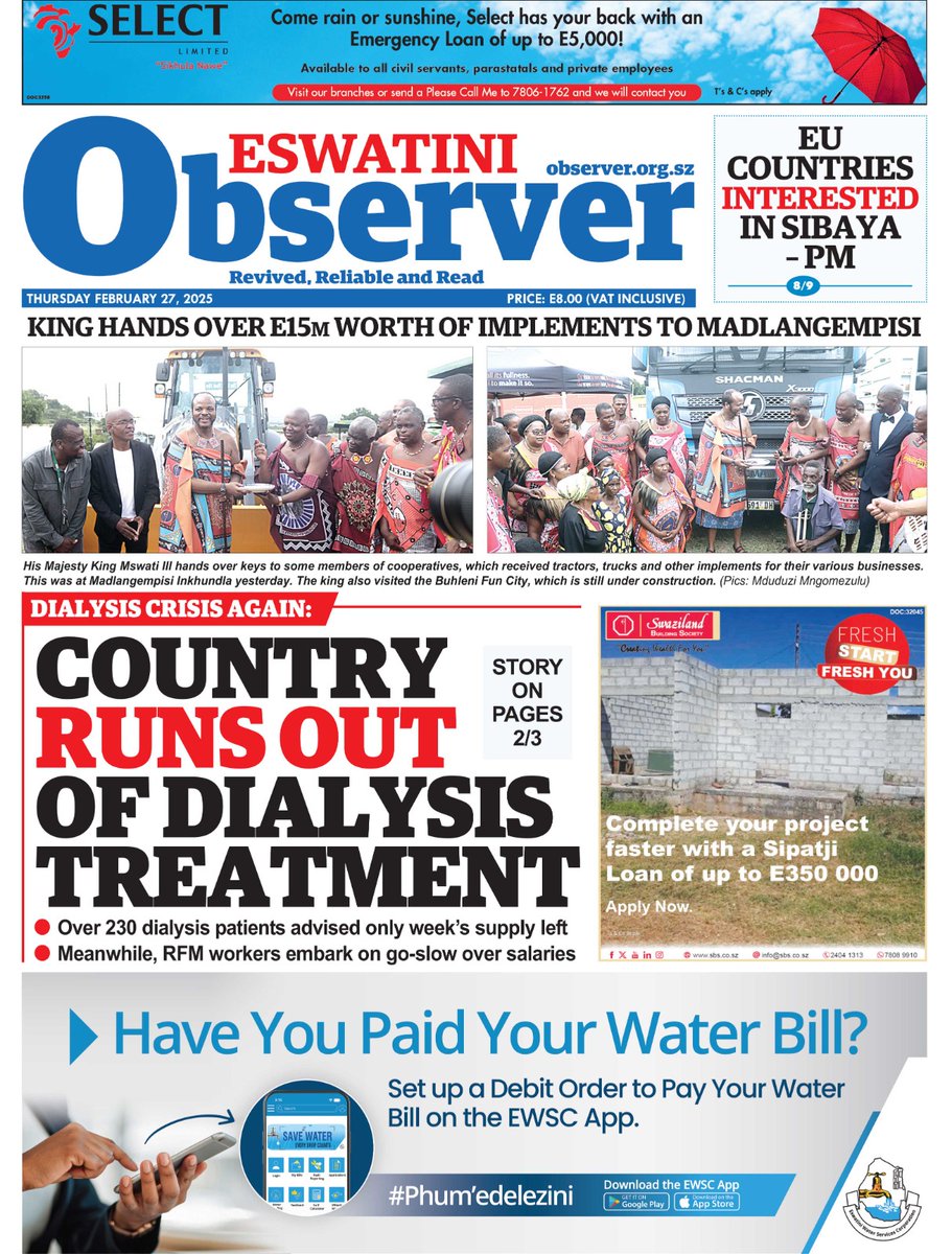 Eswatini Observer tweet media