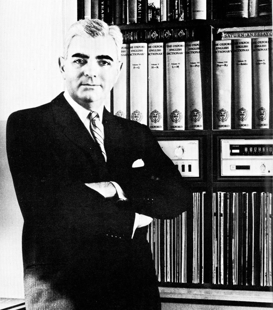 Pictured here is Avery Fisher. His parents came to America from Kyiv, Ukraine and he went on to found Fisher Radio Company which produced some of the finest high fidelity audio equipment of the 1950s-1960s. Much of this equipment lives on. I own two such Fisher systems: 1958 30-A