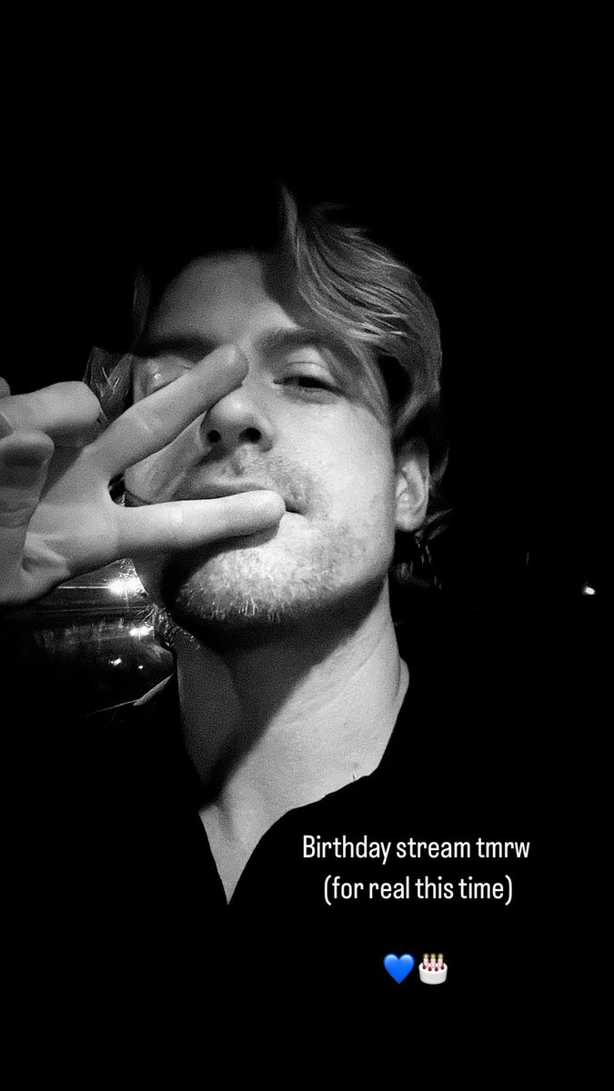 tjsmith's tweet image. Birthday stream tmrw 
(for real this time)