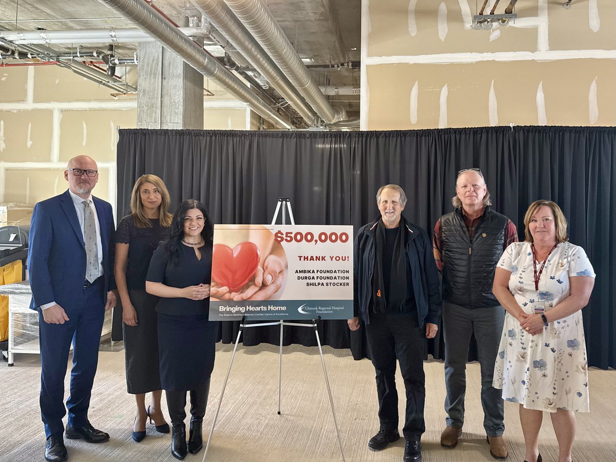 🌟 A Heartfelt Thank You to Champak Morzaria, Mayuri Modgill, and Shilpa Stocker! 🌟

On behalf of the entire community, I would like to extend my deepest gratitude to Champak Morzaria, Mayuri Modgill and Shilpa Stocker for their incredibly generous donation of $500,000 to help