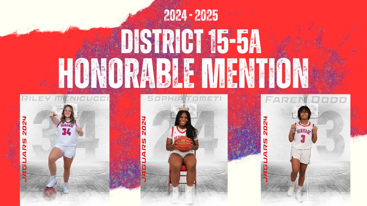15-5A Honorable Mention All-District #TEAM #GD2BAJ <a href="/MidloHeritage/">Heritage HS</a> <a href="/MISD_Athletics/">Midlothian ISD Athletics</a>