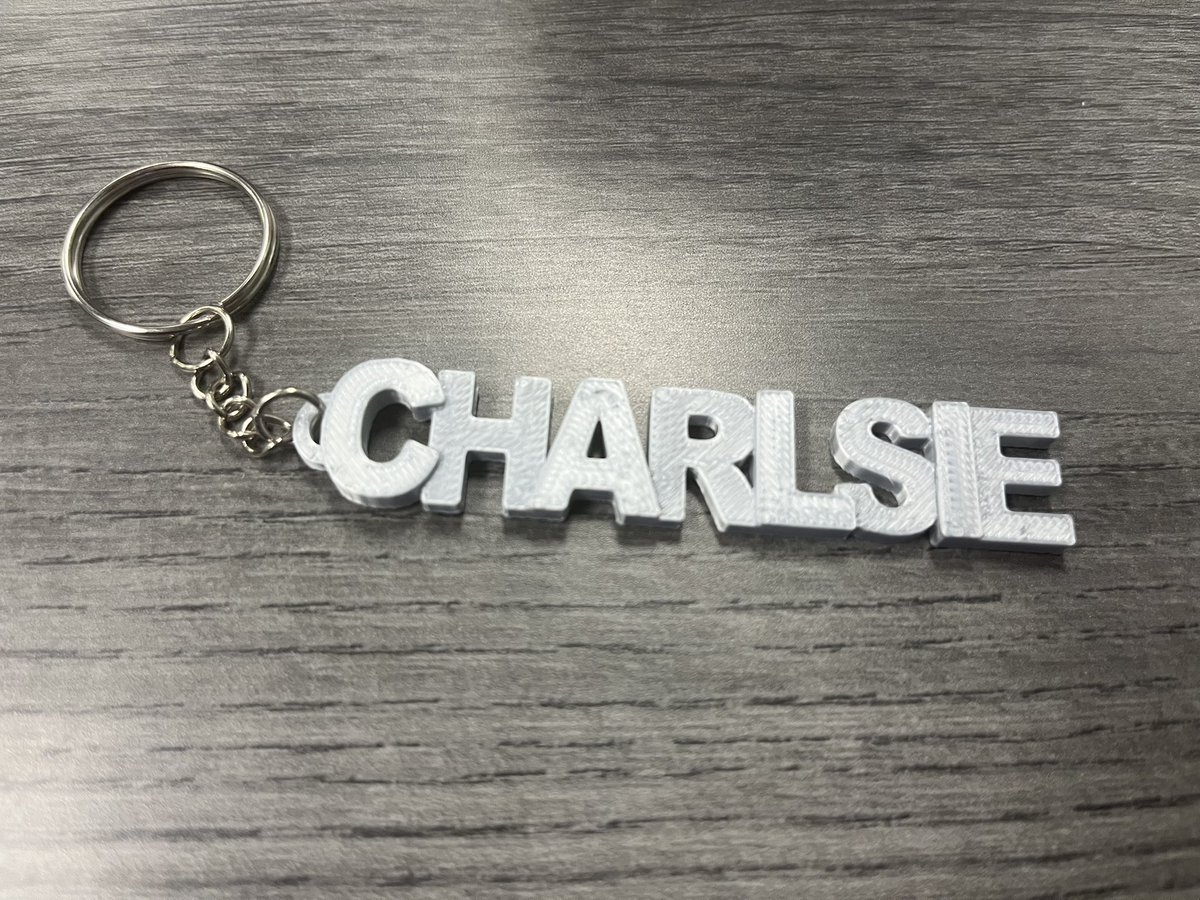 Charlsie Wigley (@mspigglywigley) on Twitter photo We had the best time diving more into 3D printing with our <a href="/atimpd/">Technology in Motion</a> specialist <a href="/uab_atim/">Pernell Allen</a> & can’t wait to bring our learning back to supporting our teachers. He even brought the sweetest gift — for the first time in my life a Charlsie keychain! Thank you, Pernell! We had the best time diving more into 3D printing with our <a href="/atimpd/">Technology in Motion</a> specialist <a href="/uab_atim/">Pernell Allen</a> & can’t wait to bring our learning back to supporting our teachers. He even brought the sweetest gift — for the first time in my life a Charlsie keychain! Thank you, Pernell!