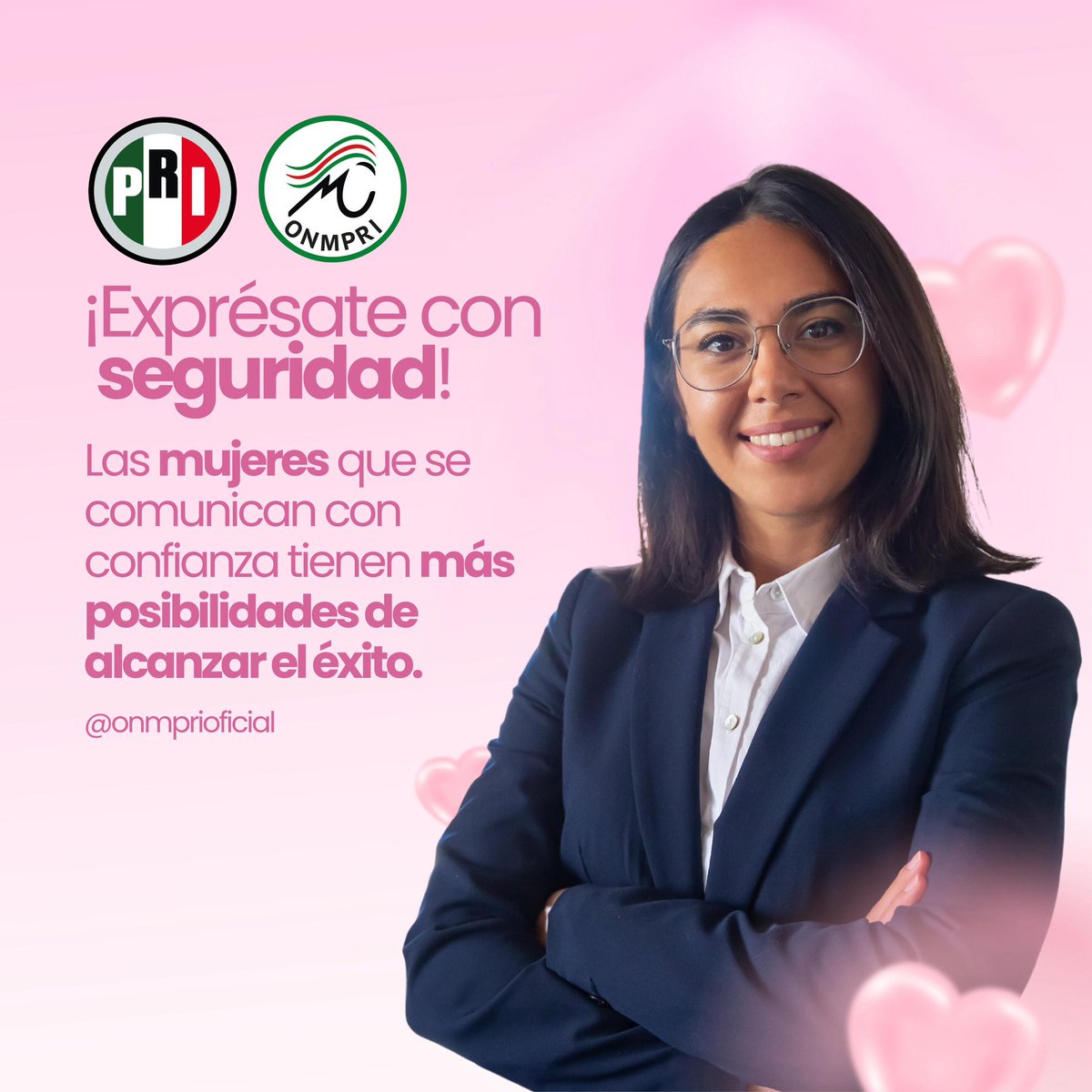 OnmpriNacional's tweet photo. La confianza al hablar es clave para abrir puertas y avanzar en la vida.
Al expresar nuestras ideas y necesidades de manera clara y respetuosa, fortalecemos nuestro liderazgo y relaciones. ¡La clave está en creer en nosotras mismas! 💪
#UnidasCreamosPoder #MesDelAmorPropio https://t.co/igtVEEd5Lz