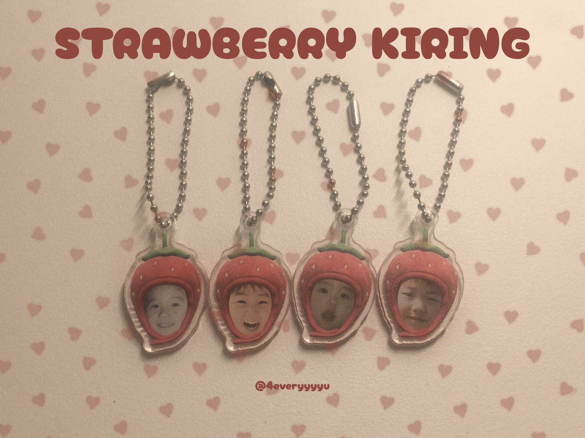 𝗗𝟲 𝗦𝗧𝗥𝗔𝗪𝗕𝗘𝗥𝗥𝗬 𝗞𝗜𝗥𝗜𝗡𝗚
【• 데이식스 딸기 키링 •】

#RT 추첨 두 분께 원하시는 멤버의
딸기 키링을 보내드립니다 ♫໒꒱

📅 2/27(목) 16:00 - 3/6(목) 23:59

선착순 특전 이벤트도 있습니다!🪽
자세한 내용은 폼에서 확인해주세요 ☆⋆｡𖦹°‧★
🔗 takemm.com/prod/view/41715