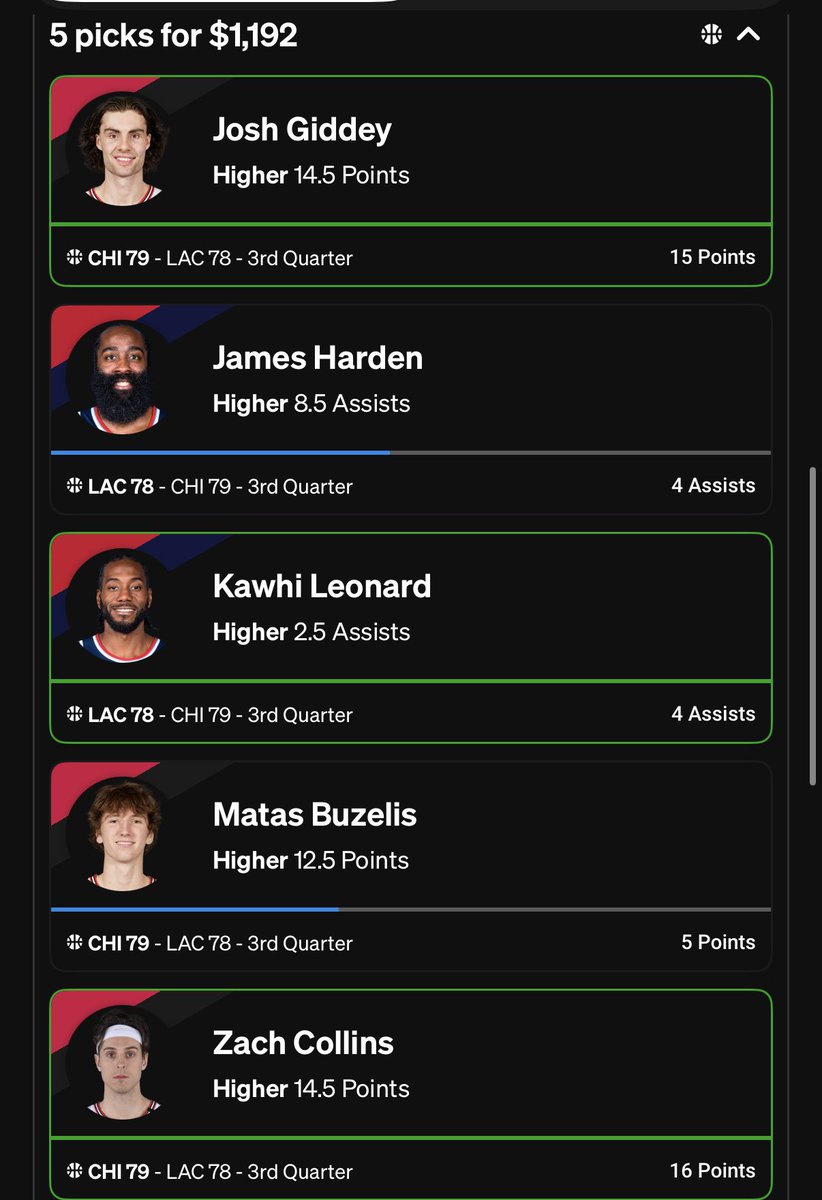 🔴 GIVING AWAY $100 TO A RANDOM RETWEETER IF JAMES HARDEN GETS 9 ASSISTS 🔴

CODE "KYLE" ON UNDERDOG FOR UP TO $1,000 IN BONUS CREDITS + A FREE PICK

play.underdogfantasy.com/p-kyle

Sub on Twitter for all plays 🔐
