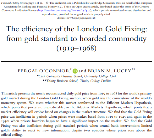 Financial History Review tweet media