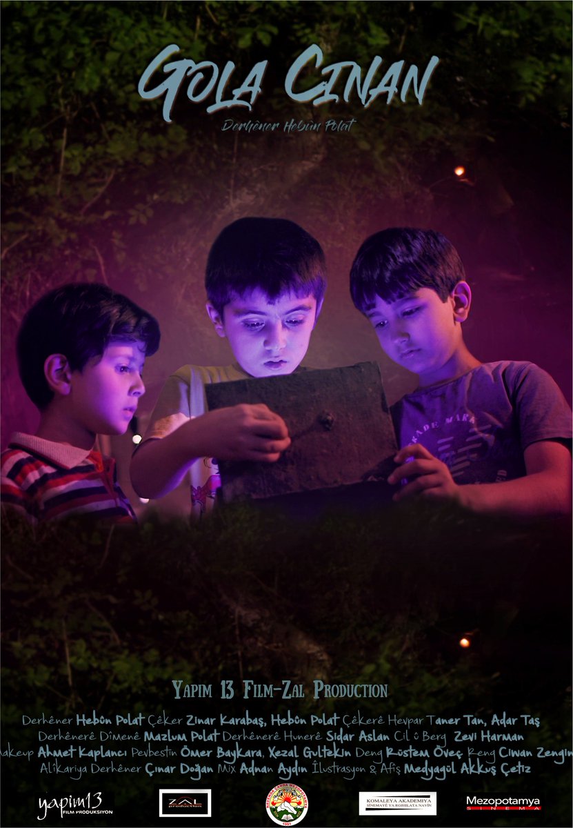 Çîrokeke nas ji heyna me ya zarokatiyê li Kurdistanê. Ez bim, pê çêdibe ev çîrok bibe filîmeke metracdirêj e xurt yan jî rêzefilîmeke fantastîk.

Berê xwe bidine 'Gola Cinan' a Hebûn Polat.

Ji bîr mekin! Du rojên dawîn! 

<a href="/ZagrosFilmFest/">Zagros Film Festival</a> <a href="/KOSI_KURD/">KOSÎ</a>  

zagrosfestival.com/gola-cinan/