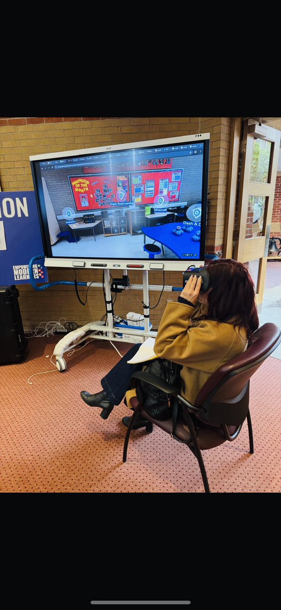 Mr. Tahir (@mrtahir10) on Twitter photo πExcited to share our booth at the Technology Enabled Learning Symposium on #VirtualReality & #AugmentedReality Students enjoyed our immersive experiences & Staff had a captivating 3D 360 tour of the <a href="/SIBpeel/">Sir Isaac Brock P.S.</a> Innovation Hub on our Smartboard. <a href="/peel21st/">Empowering Modern Learners @ PDSB</a> <a href="/PDSBDirector/">Rashmi Swarup</a> <a href="/B_ernadette/">Bernadette Smith</a> πExcited to share our booth at the Technology Enabled Learning Symposium on #VirtualReality & #AugmentedReality Students enjoyed our immersive experiences & Staff had a captivating 3D 360 tour of the <a href="/SIBpeel/">Sir Isaac Brock P.S.</a> Innovation Hub on our Smartboard. <a href="/peel21st/">Empowering Modern Learners @ PDSB</a> <a href="/PDSBDirector/">Rashmi Swarup</a> <a href="/B_ernadette/">Bernadette Smith</a>