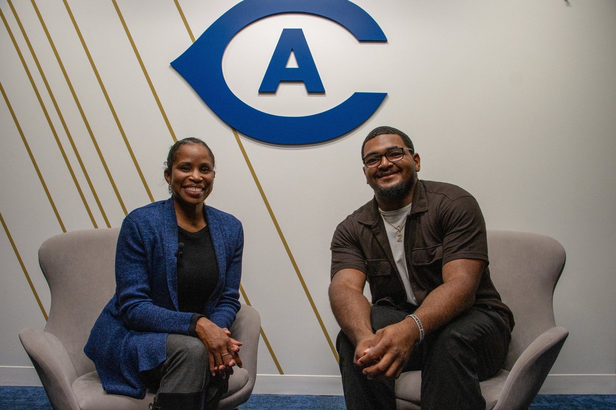 Current Aggie center Zaire Collier’s podcast “OnTheLine” started as a chance to talk ball with the boys but quickly has evolved into so much more. A platform for black voices to be heard.

Read more ➡️ tinyurl.com/2aj3jo5c
Listen to "OnTheLine" ➡️ tinyurl.com/2bhkd8nx