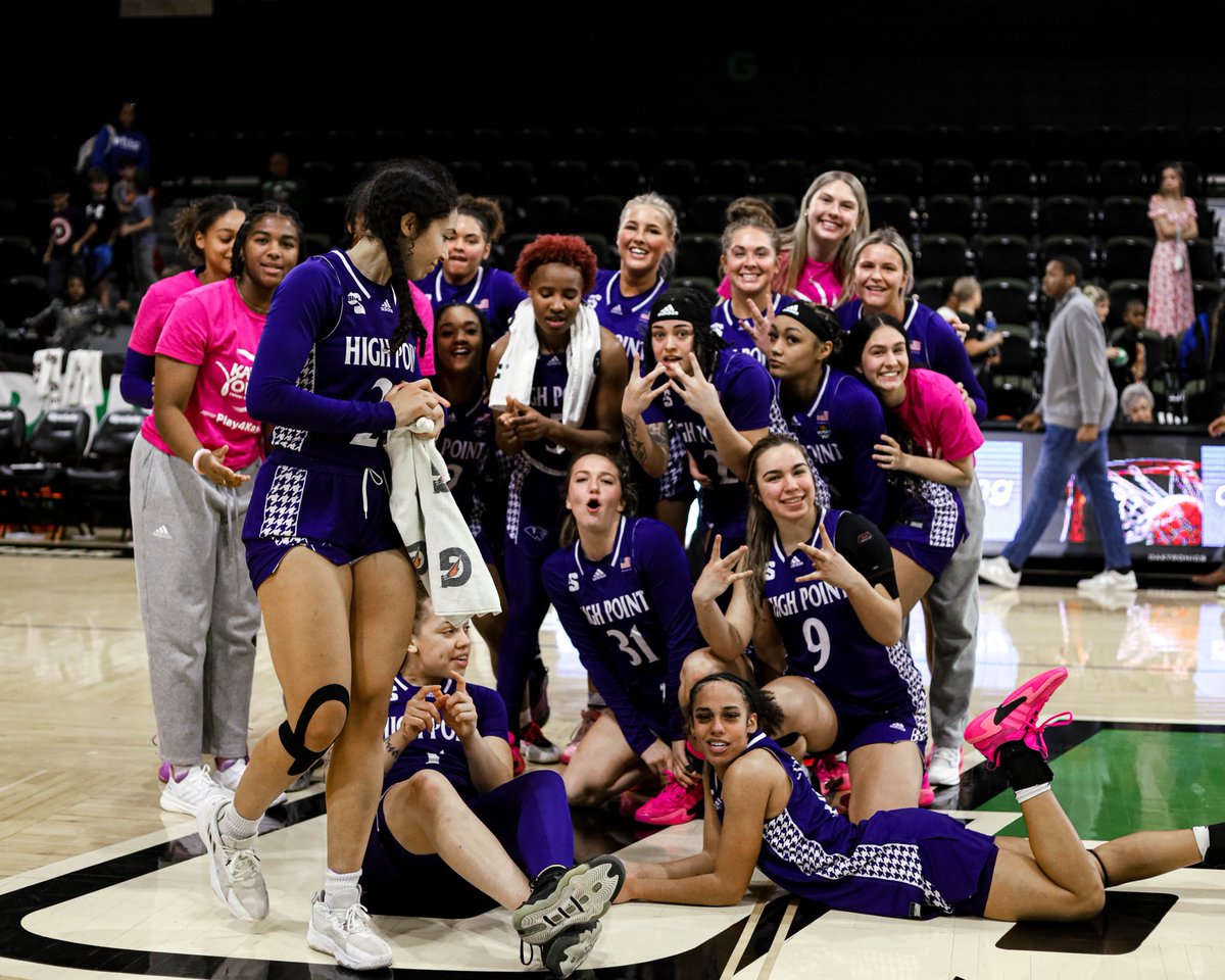 🏆 coming back to High Point 💜

#H3U x #GoHPU