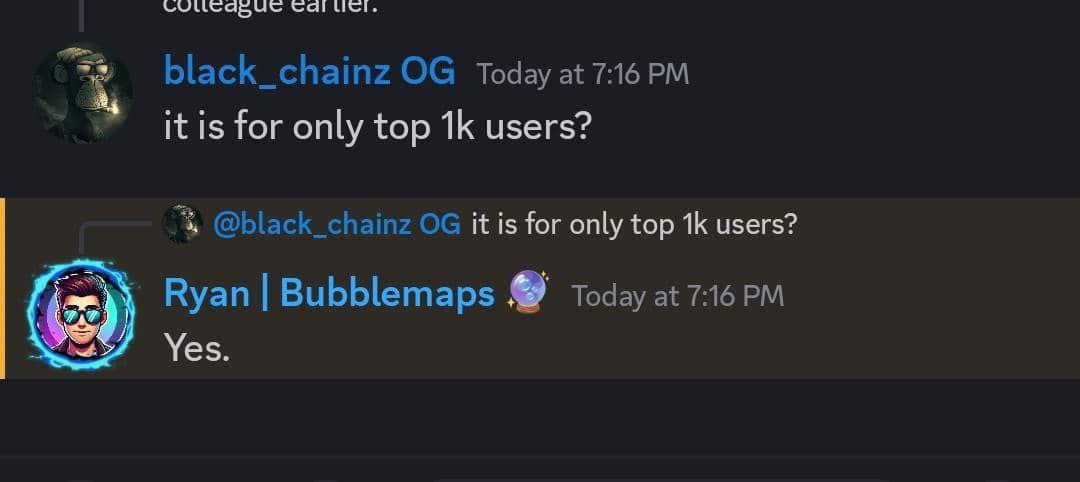 UVincent79612's tweet image. #Bubblemap update, only Top 1k users will get the drop*