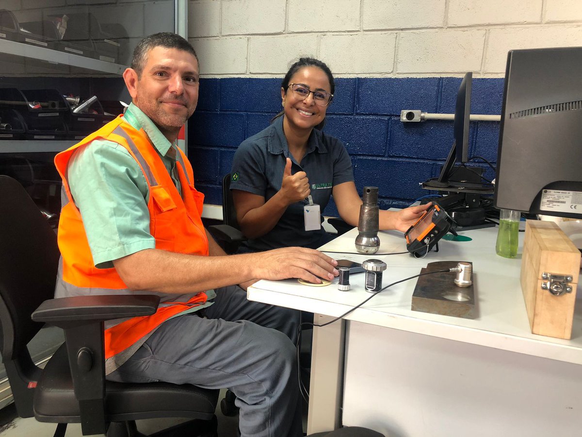 ndt_siui's tweet image. #Smartor Ultrasonic Flaw Detector and its accessories, carried out by the ULTRA TECH NON-DESTRUCTIVE TESTING team for Vale in Brazil.
