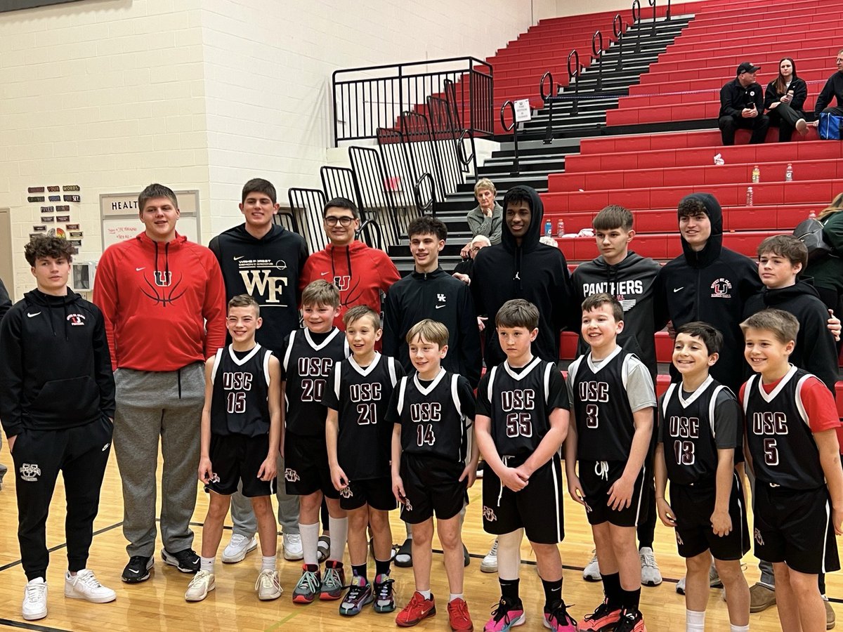 Ashli Detweiler (@ashli_detweiler) on Twitter photo Hometown Heros <a href="/USCHSBasketball/">Upper St. Clair Boys Basketball</a> showing up for some young fans who look up to them in more ways than one. Hometown Heros <a href="/USCHSBasketball/">Upper St. Clair Boys Basketball</a> showing up for some young fans who look up to them in more ways than one.