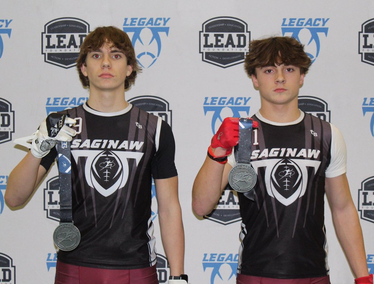 Legacy Football Organization (@legacymi_fball) on Twitter photo ⭐️Legacy Statewide 7on7 High School League Season MVPs⭐️
Saginaw Black
Offense: Kameron Bedell - WR - Bay City Western - 2027
Defense: Noah Moeller - DB - Harbor Beach - 2027
<a href="/Legacy_Recruit/">Legacy Recruiting</a> <a href="/SaginawLegacy/">Legacy Saginaw</a> <a href="/gamebreakerhg/">GameBreaker</a> <a href="/TheD_Zone/">The D Zone</a>
#legacy #jointhemovement #7on7 ⭐️Legacy Statewide 7on7 High School League Season MVPs⭐️
Saginaw Black
Offense: Kameron Bedell - WR - Bay City Western - 2027
Defense: Noah Moeller - DB - Harbor Beach - 2027
<a href="/Legacy_Recruit/">Legacy Recruiting</a> <a href="/SaginawLegacy/">Legacy Saginaw</a> <a href="/gamebreakerhg/">GameBreaker</a> <a href="/TheD_Zone/">The D Zone</a>
#legacy #jointhemovement #7on7