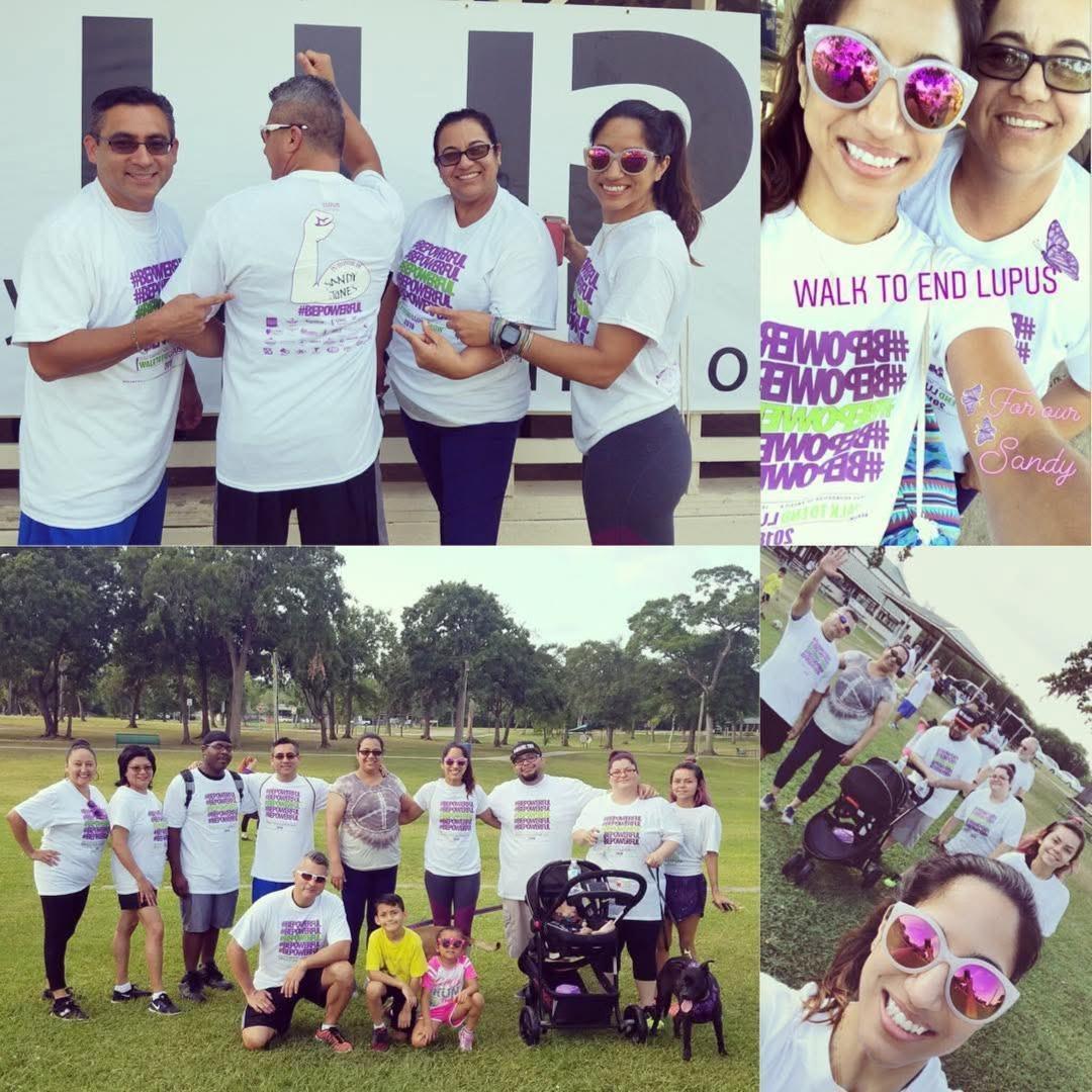 This week's team: Sandy's Swarm! #Beaumont 
"A team that started in 2014 in honor of Sandy Ybarra. We are friends and family who walk together to raise awareness and stand side by side with those in the fight.

In Honor Of My Mother: Sandy Ybarra 1970-2009
More <a href="/lupustexas/">Lupus Texas</a> .org