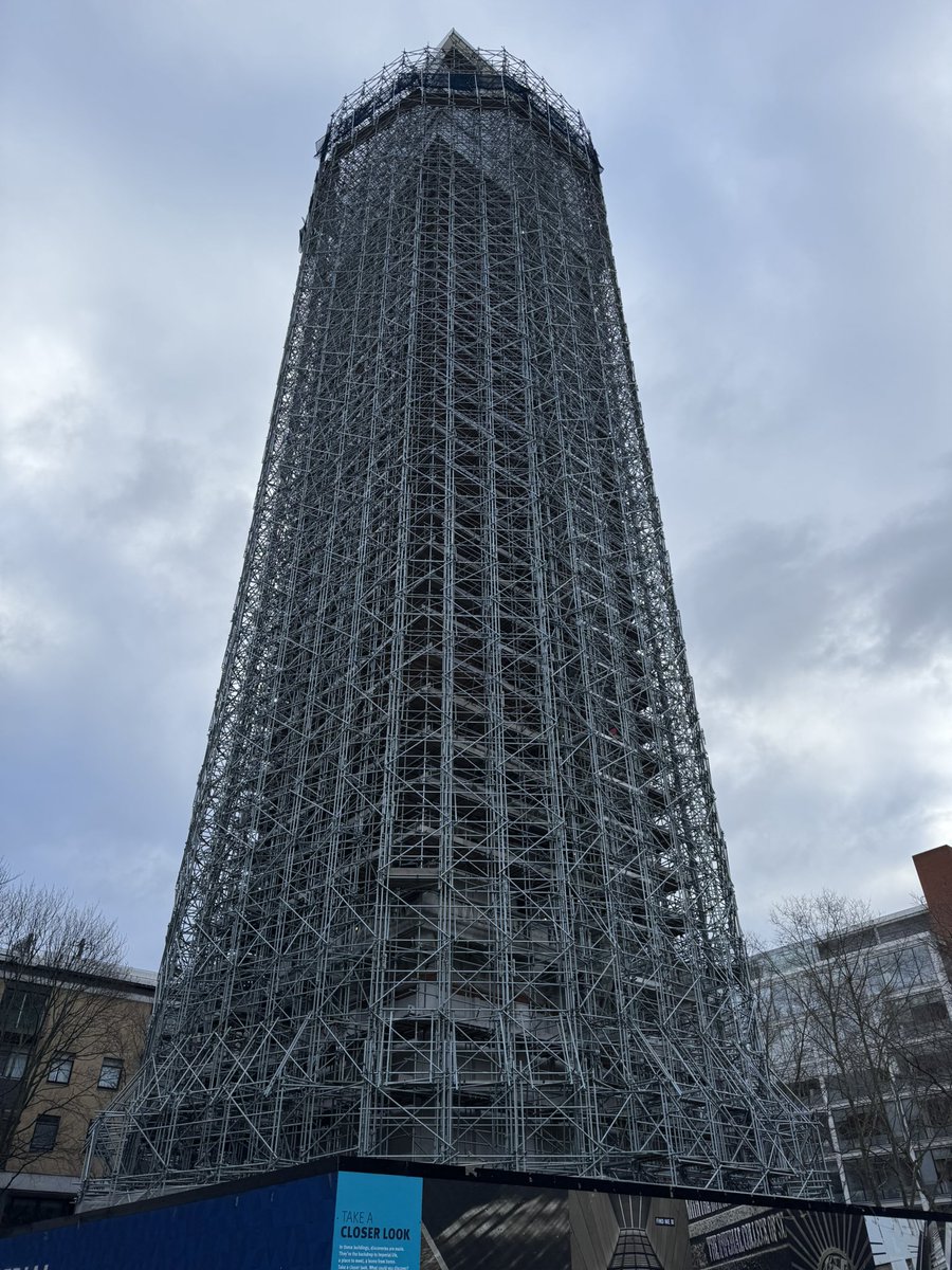 Seriously impressive scaffolding at <a href="/imperialcollege/">Imperial College London</a>!