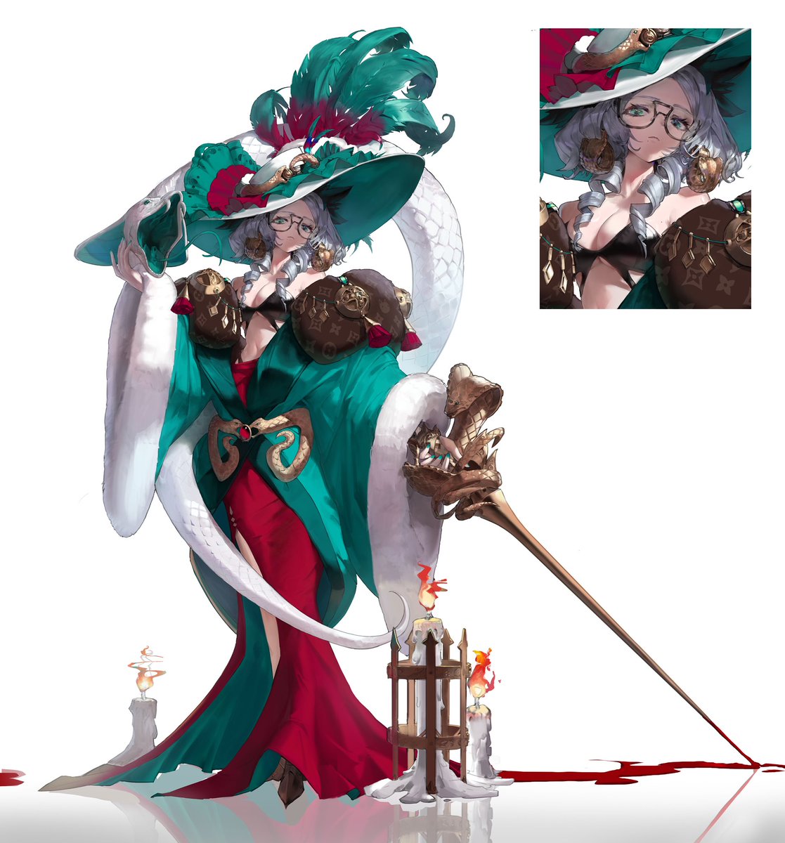 Jiotachio's tweet photo. 🐍🩸 https://t.co/p6oOaM8MCC