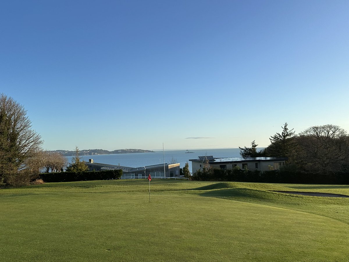 Absolutely beautiful morning here at Churston. All 18 holes open with carrying only.