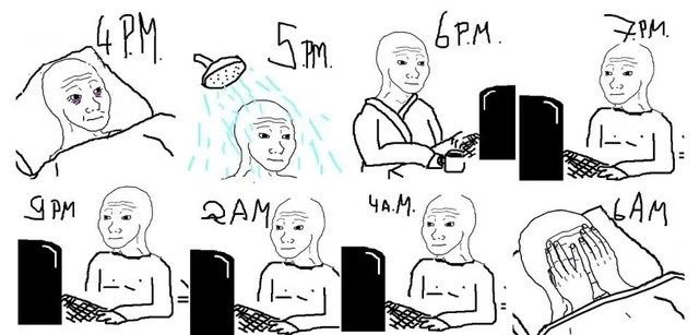 GordonGekko's tweet image. Trench life isn't for everybody