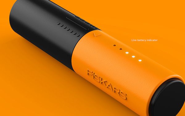 コンセントで直接充電ができる、懐中電灯。
Fiskars Torch　|　 Dan Taylor　|　819r