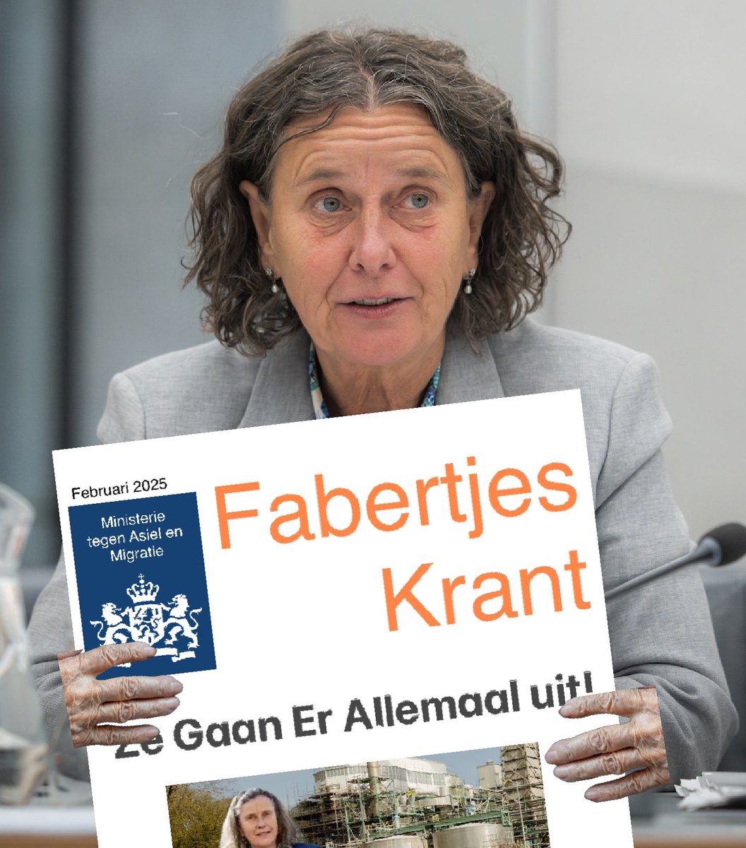 ministerfaber's tweet photo. Om nóg meer inzicht te geven in mijn succesvolle beleid is deze nieuwsbrief nu gratis te bestellen via https://t.co/QOBsiHD4nV Leden van de #PVV krijgen ‘m vanzelf in de bus! https://t.co/E3ZKYK3a8m