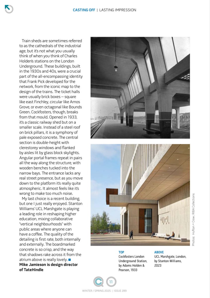 Great to see @TateHindle director Mike Jamieson featured in the Lasting Impression segment of the latest #ConcreteQuarterly edition! <a href="/concretecentre/">The Concrete Centre</a> concretecentre.com/Concrete-Quart…