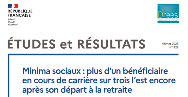 #pauvreté Étude inédite <a href="/DREESanteSocial/">Drees - statistiques Santé Solidarités</a> et <a href="/IPPinfo/">IPP - Institut des politiques publiques</a> sur le parcours des bénéficiaires de minima sociaux -BMS- (RSA, AAH, ASS, minimum vieillesse...) aux abords des âges de la retraite. (1/5)
drees.solidarites-sante.gouv.fr/publications-c…