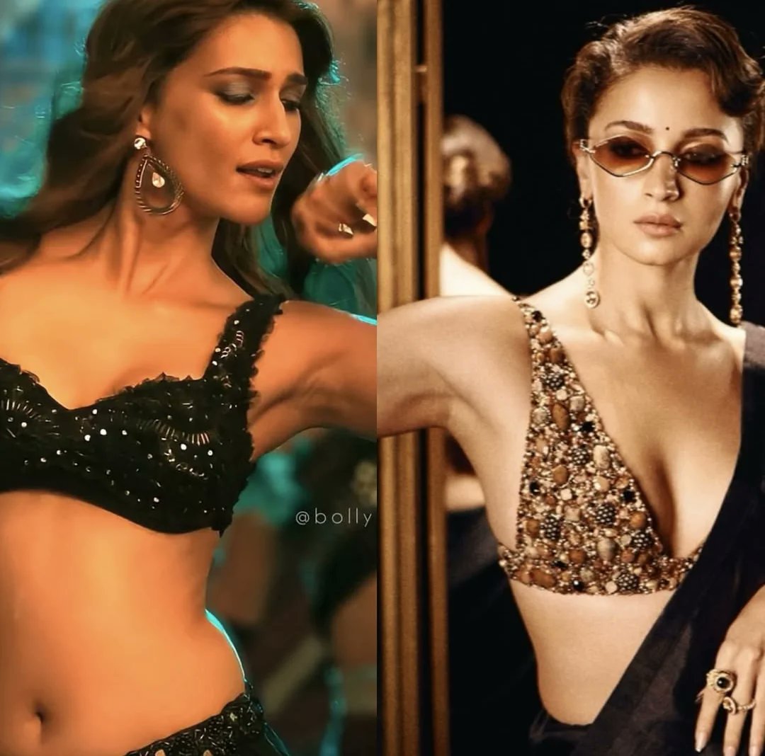 NohaGray's tweet photo. Whoes Better? #AliaBhatt #KritiSanon #bollywoodactresshot  #tribute https://t.co/ftlhoKpbw9