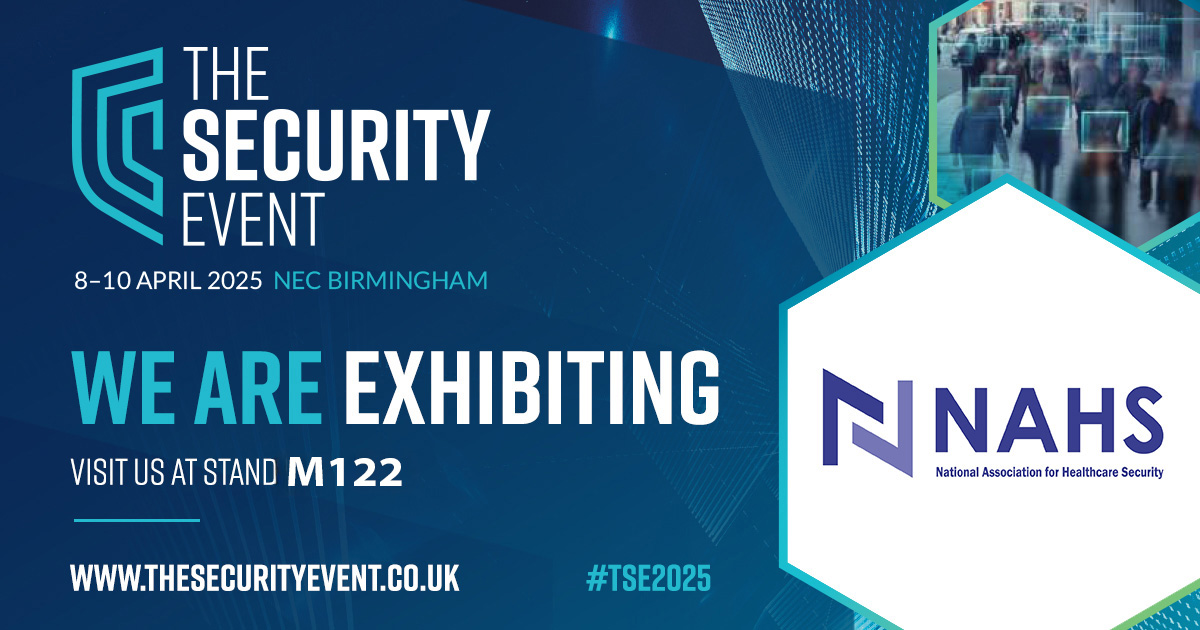 NAHS_UK's tweet image. We are looking forward to exhibiting at The Security Event on the 8 – 10 April 2025. Make sure you visit our stand, 5/M122, where you can find out more about NAHS and its plans for the future.
#thesecurityevent #TSE2025 #NAHS #security #securitymanagement #securityofficers